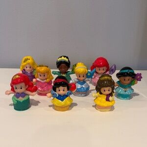 Fisher Price Little People Disney Princesses Collection -set of 9